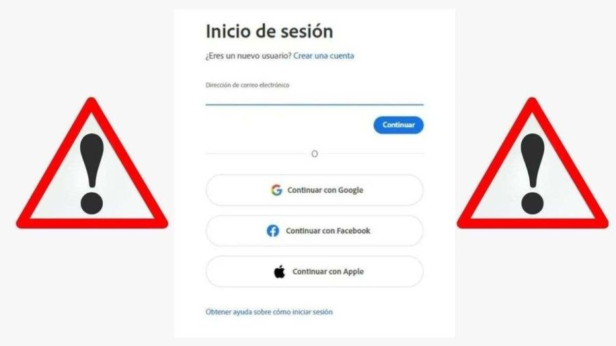 El motivo porque el que no deberías iniciar sesión con Google o Facebook en una página web