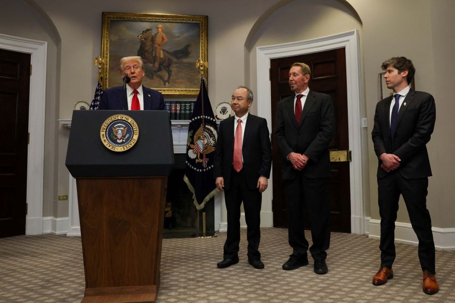 OpenAI, SoftBank y Oracle se unen en un proyecto de 500000 millones para impulsar la IA  Sin Trump no haríamos esto